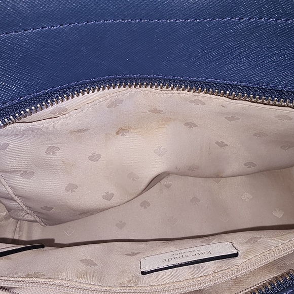 Kate Spade Cameron Medium Lavender Satchel AND Large Continental Wallet Set ♠ - Picture 8 of 16